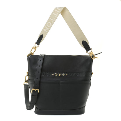 Louis Vuitton Calfskin Cruiser GM Black 1 of 11
