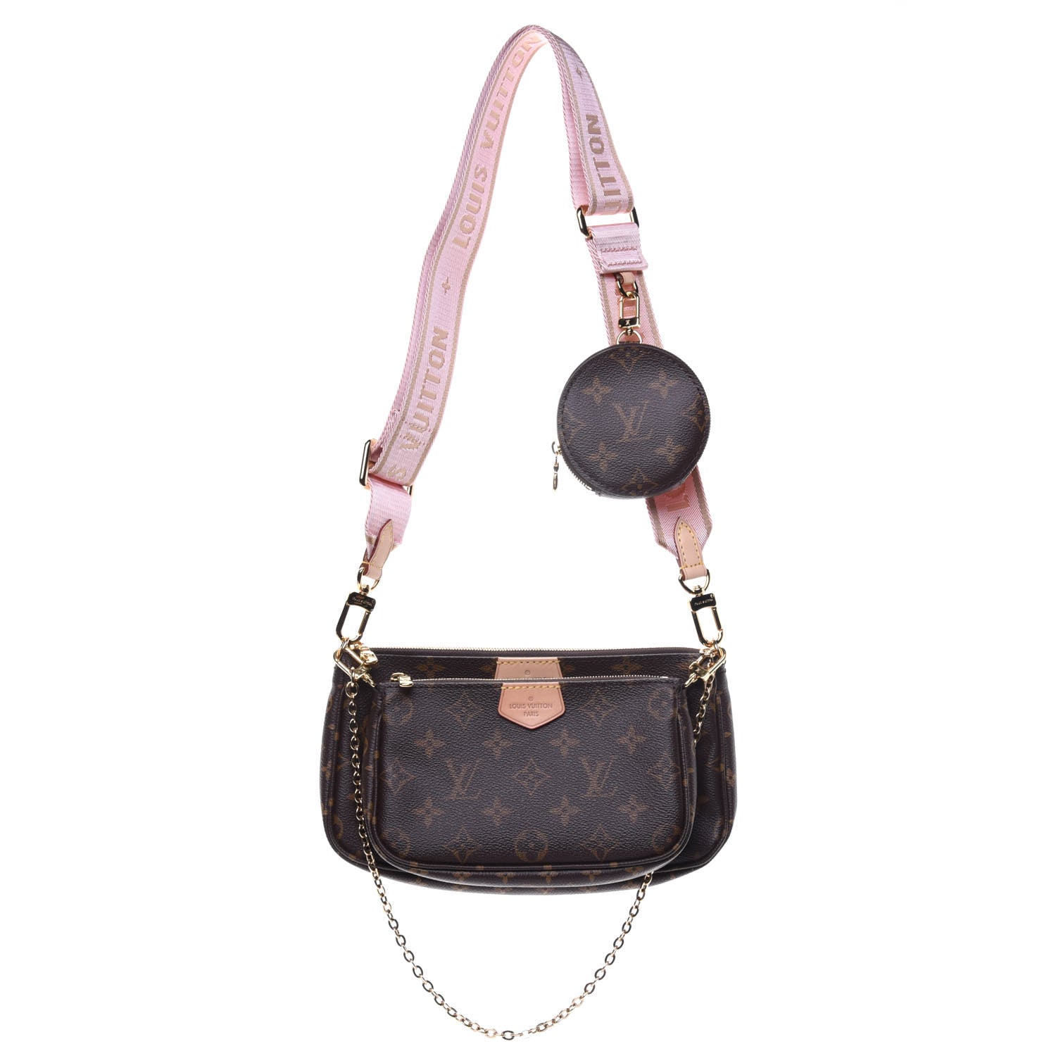 Louis Vuitton Monogram Multi Pochette Accessories Rose Clair 1 of 18