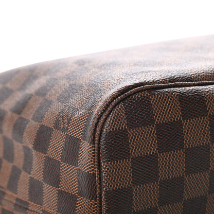 Louis Vuitton Damier Ebene Neo Neverfull MM Rose Ballerine 14 of 16