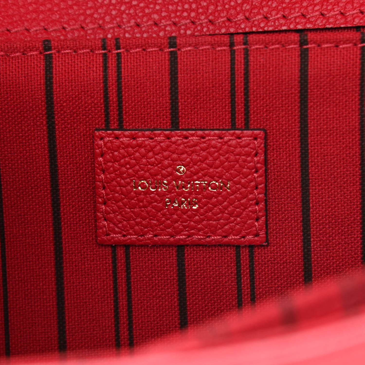 Louis Vuitton Empreinte Pochette Metis Scarlet 6 of 10