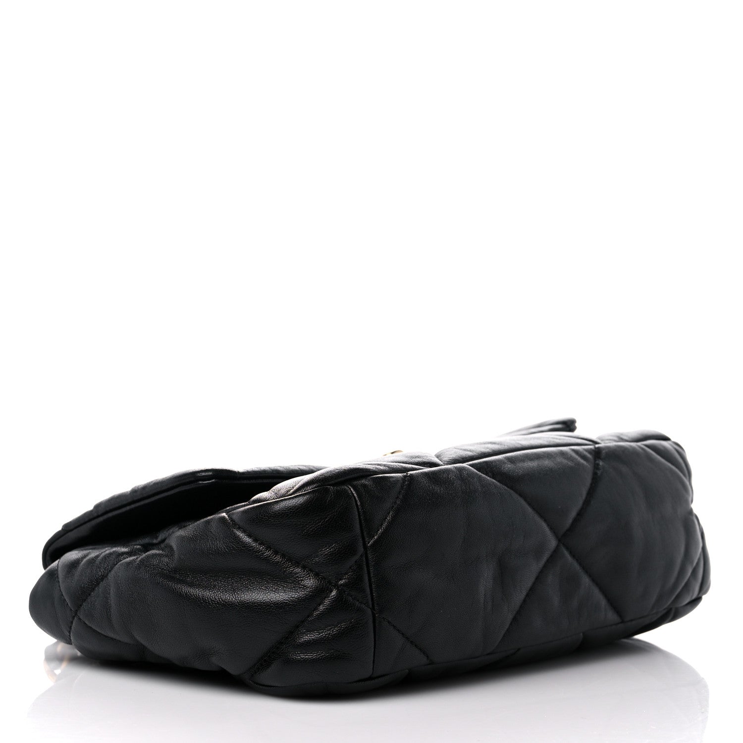 Chanel Lambskin Quilted Medium Chanel 19 Flap Black 4 of 10