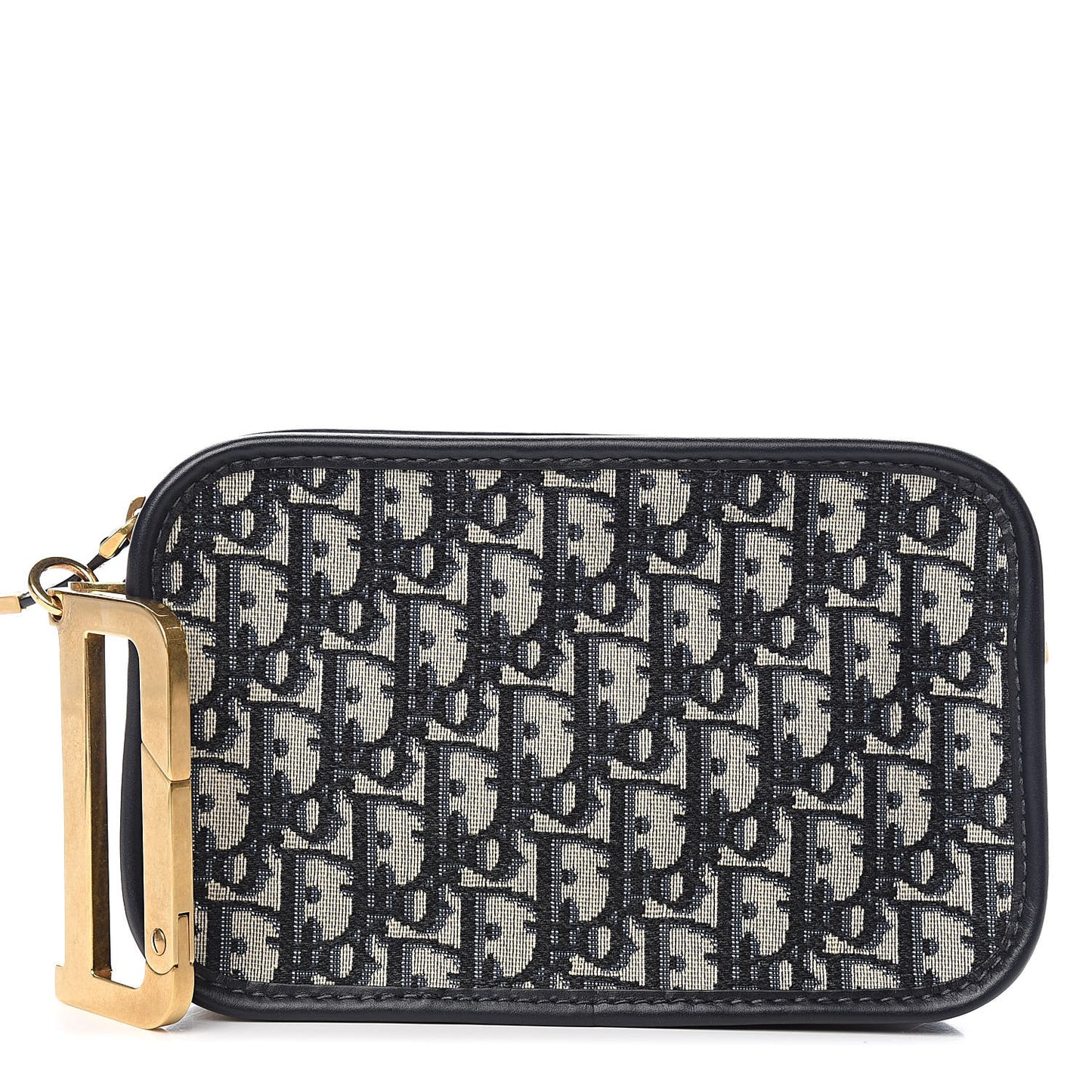 Oblique Diorquake Clutch Blue