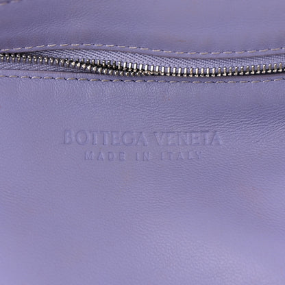 Bottega Veneta Lambskin Maxi Intreccio Padded Chain Cassette Crossbody Bag Lavender 6 of 10