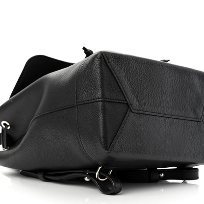 Louis Vuitton Calfskin Lockme Backpack Black 8 of 9