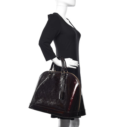 Louis Vuitton Vernis Alma GM Amarante 2 of 12