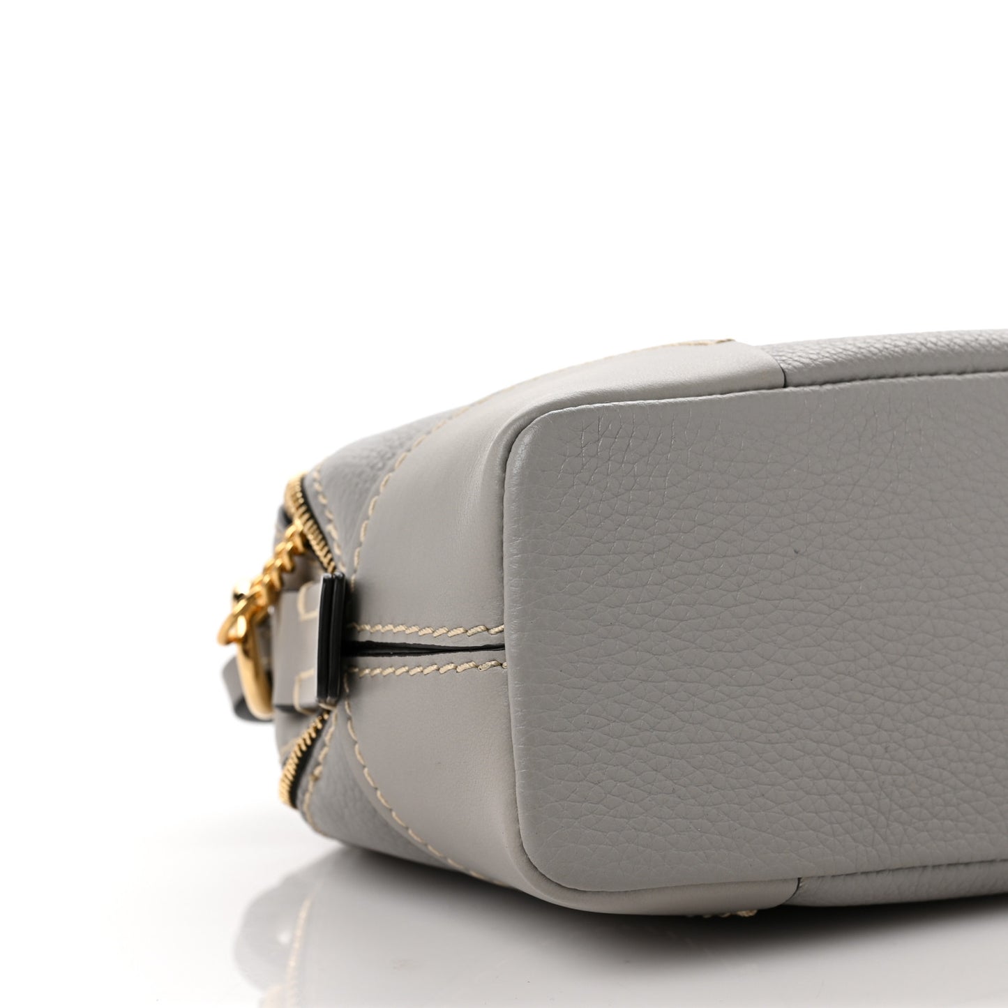 Calfskin Mini Daria Chain Bag Stormy Grey