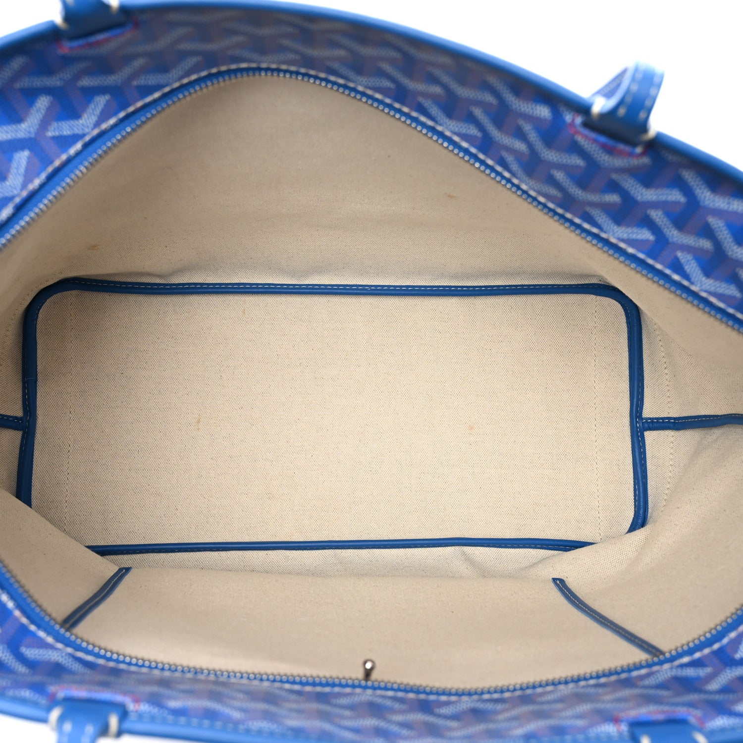Goyard Goyardine Artois MM Blue 6 of 10