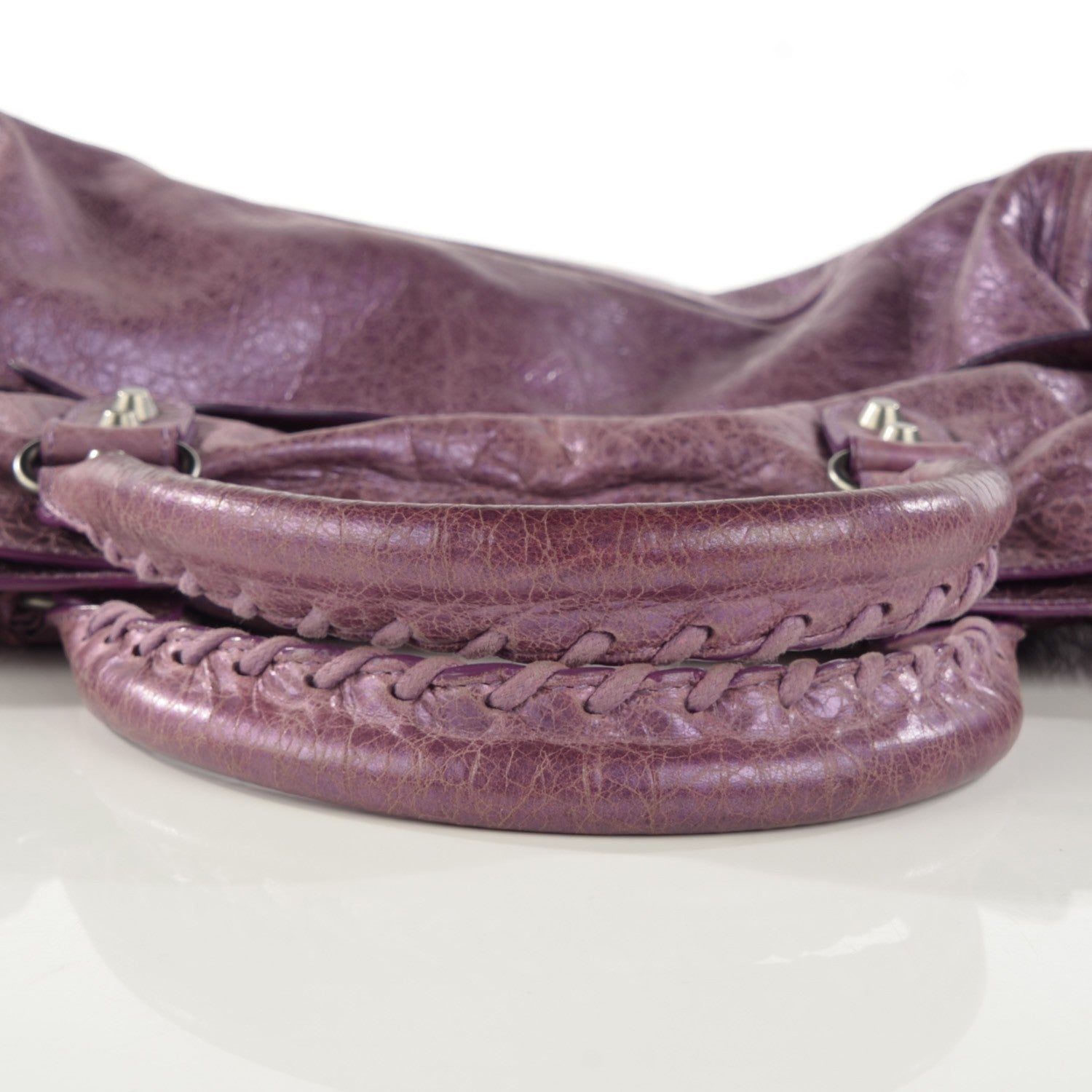 Balenciaga Metallic Agneau Classic Hardware City Purple 8 of 14