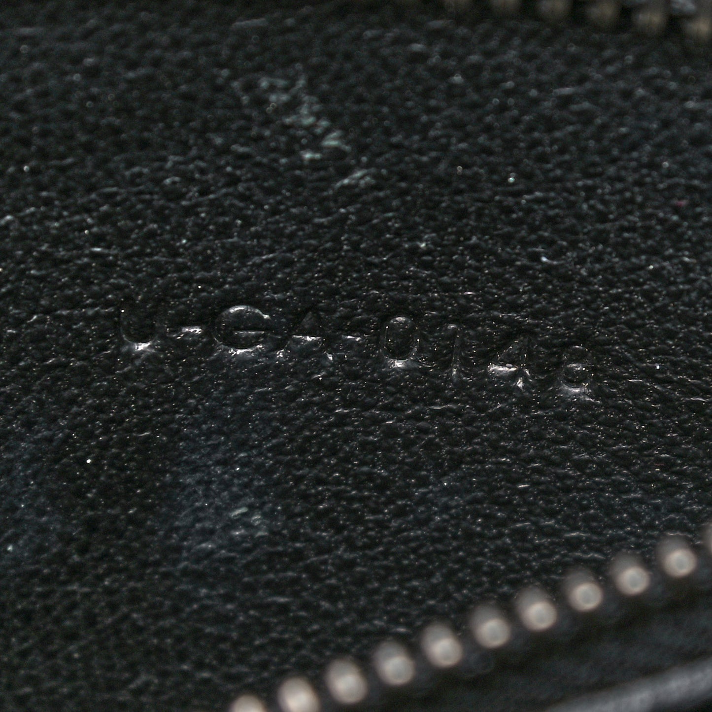 Baby Grained Calfskin Nubuck Tri-Color Micro Luggage Iceberg