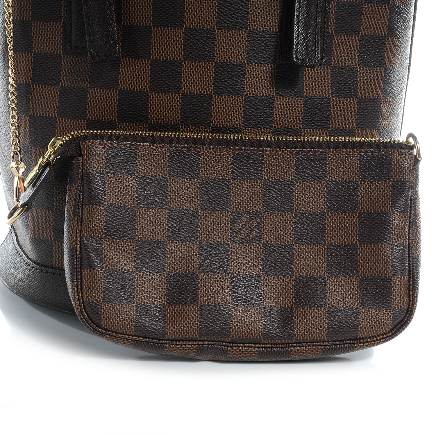 Louis Vuitton Damier Ebene Marais Bucket 23 5 of 8