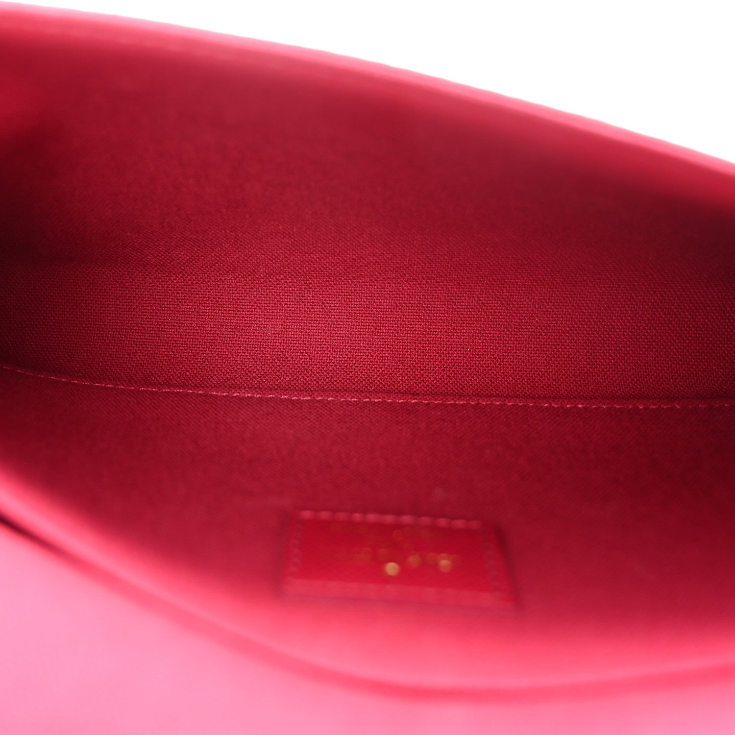 Louis Vuitton Monogram Pochette Felicie Chain Wallet Fuchsia 6 of 11