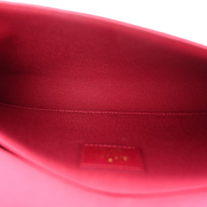 Louis Vuitton Monogram Pochette Felicie Chain Wallet Fuchsia 6 of 11
