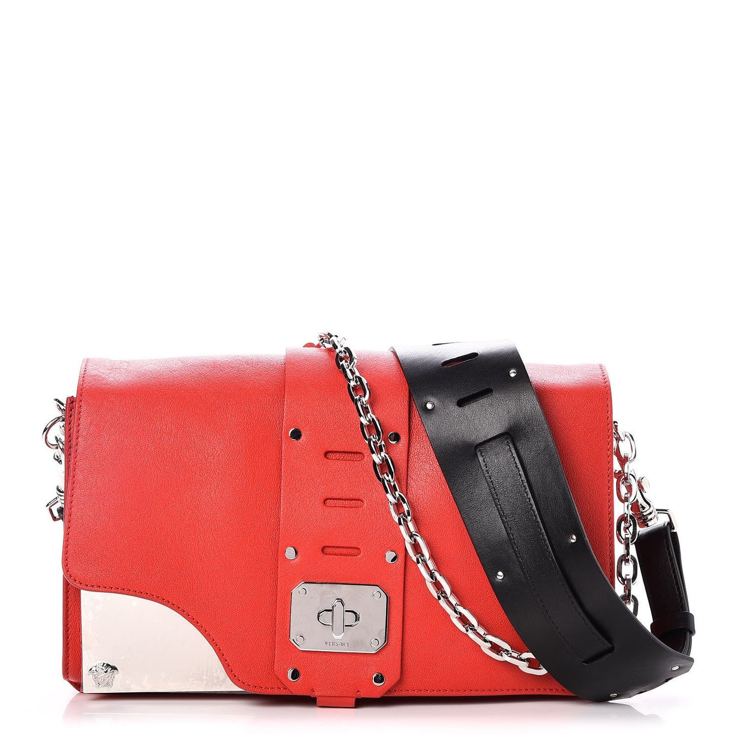 Goatskin Stardvst Shoulder Bag Red