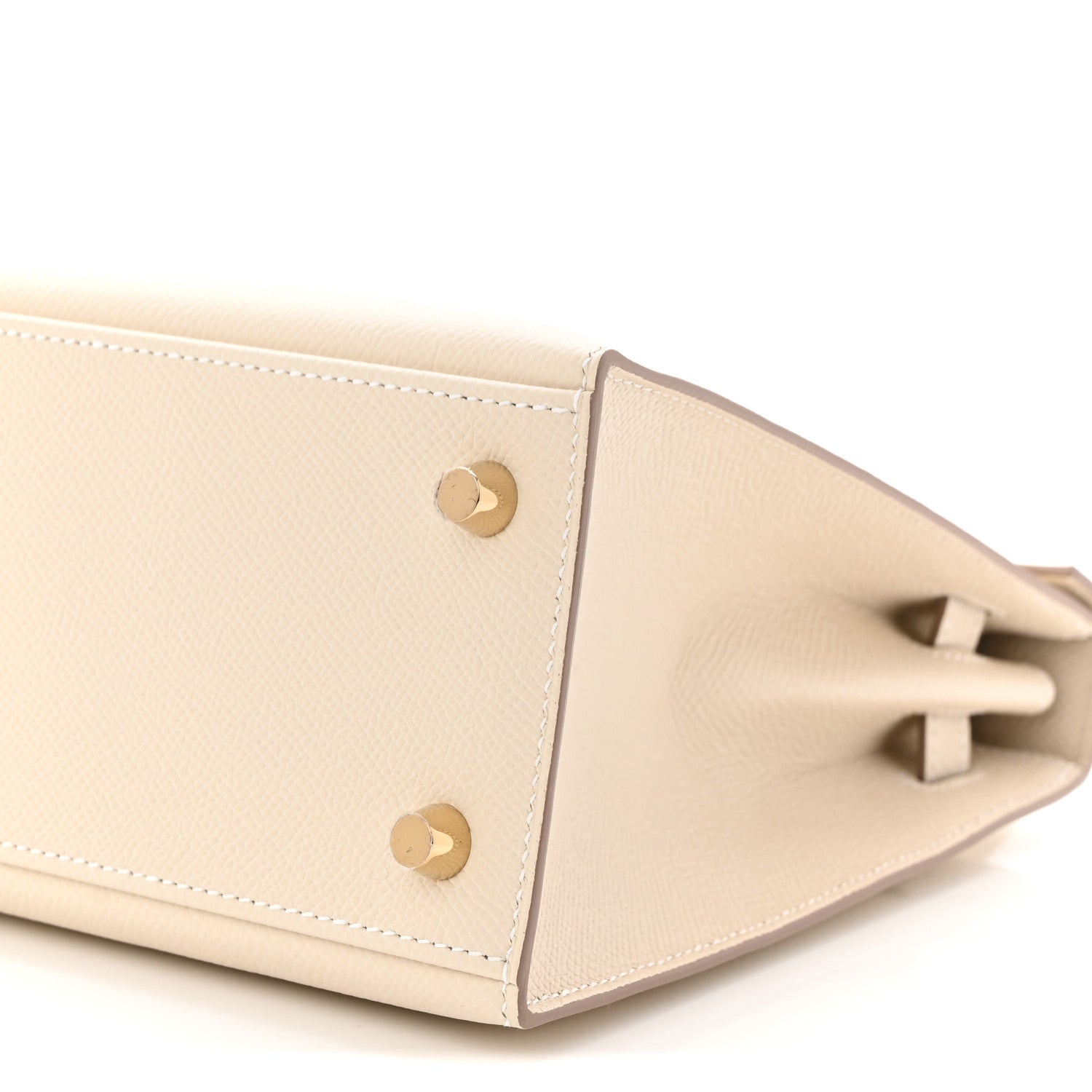 Hermes Epsom Kelly Sellier 25 Craie 10 of 11