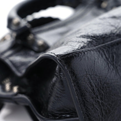 Balenciaga Agneau Arena Neo Cagole Handbag XS Black 8 of 13