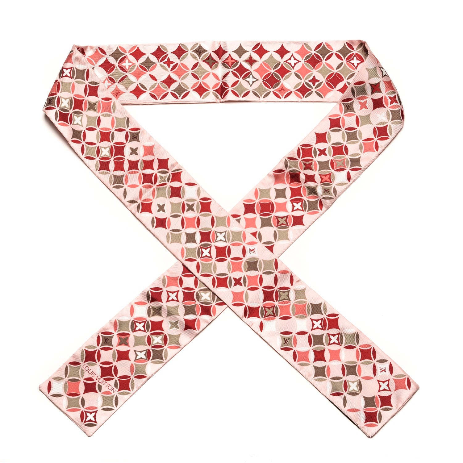 Louis Vuitton Silk Etoile Bandeau Rose 1 of 5