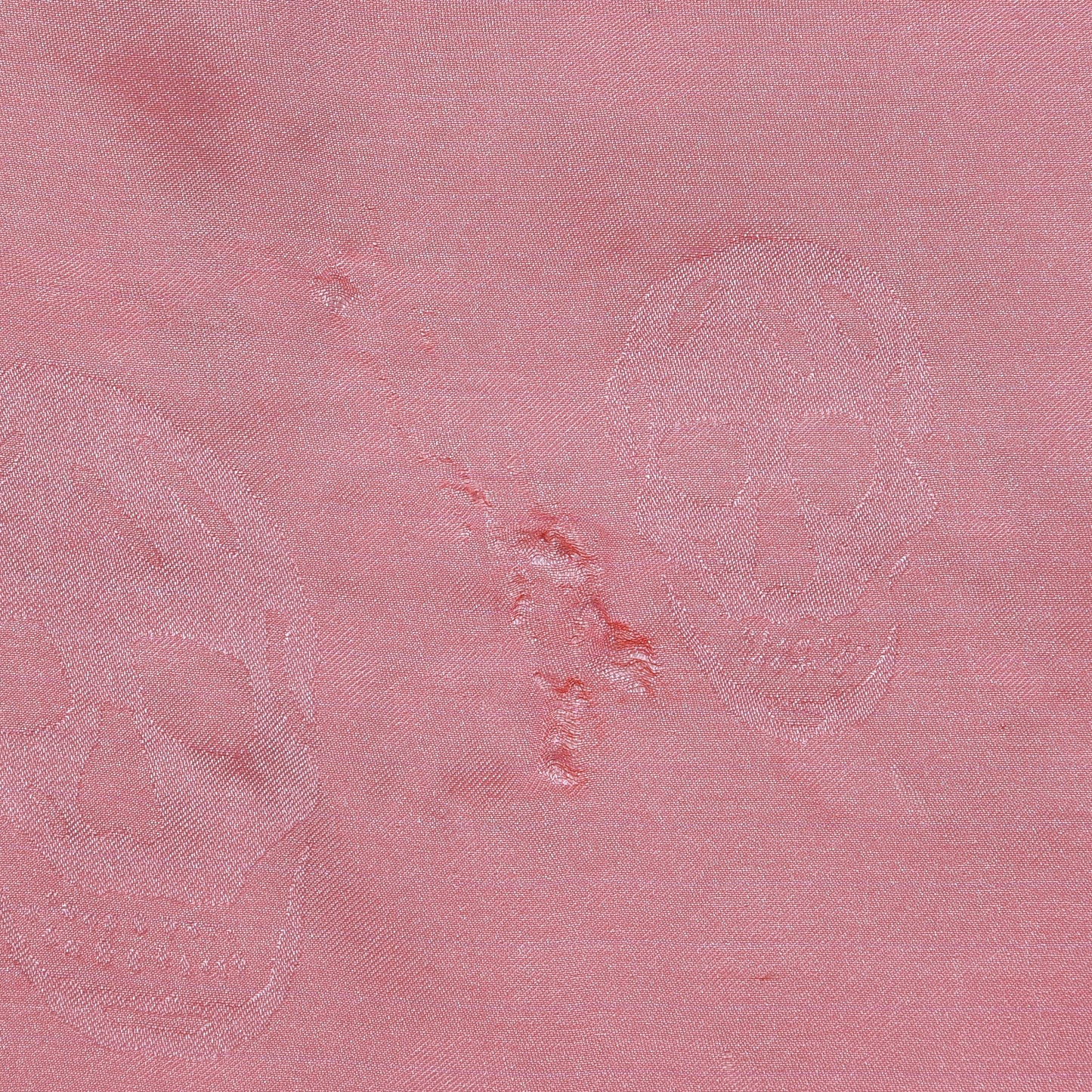 Silk Degrade Skull Scarf Pink