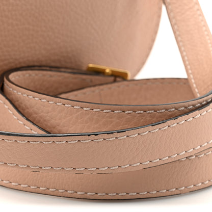 Chloe Calfskin Mini Marcie Round Crossbody Bag Blush Nude 11 of 12