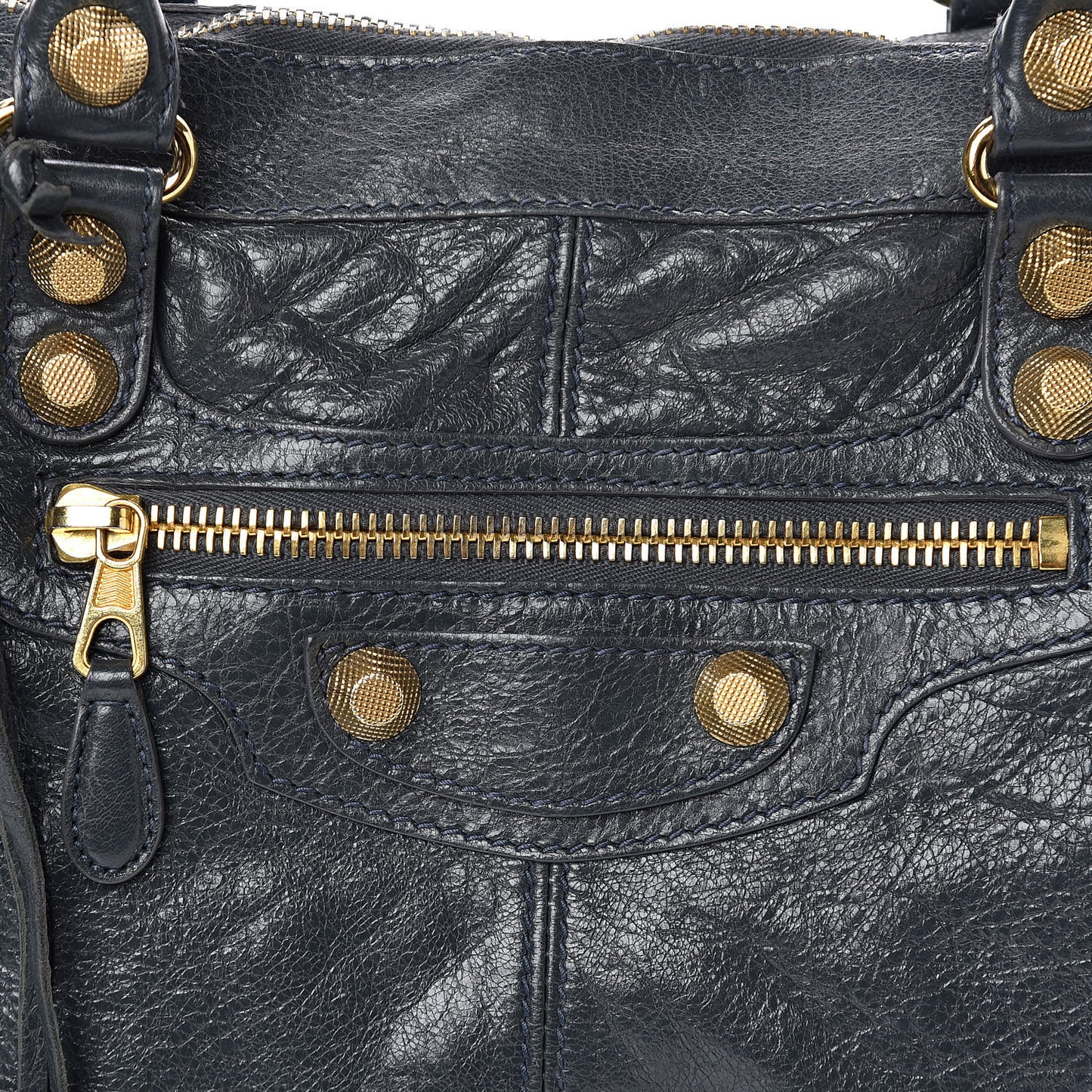 Agneau Giant 12 Gold Hardware Work Anthracite