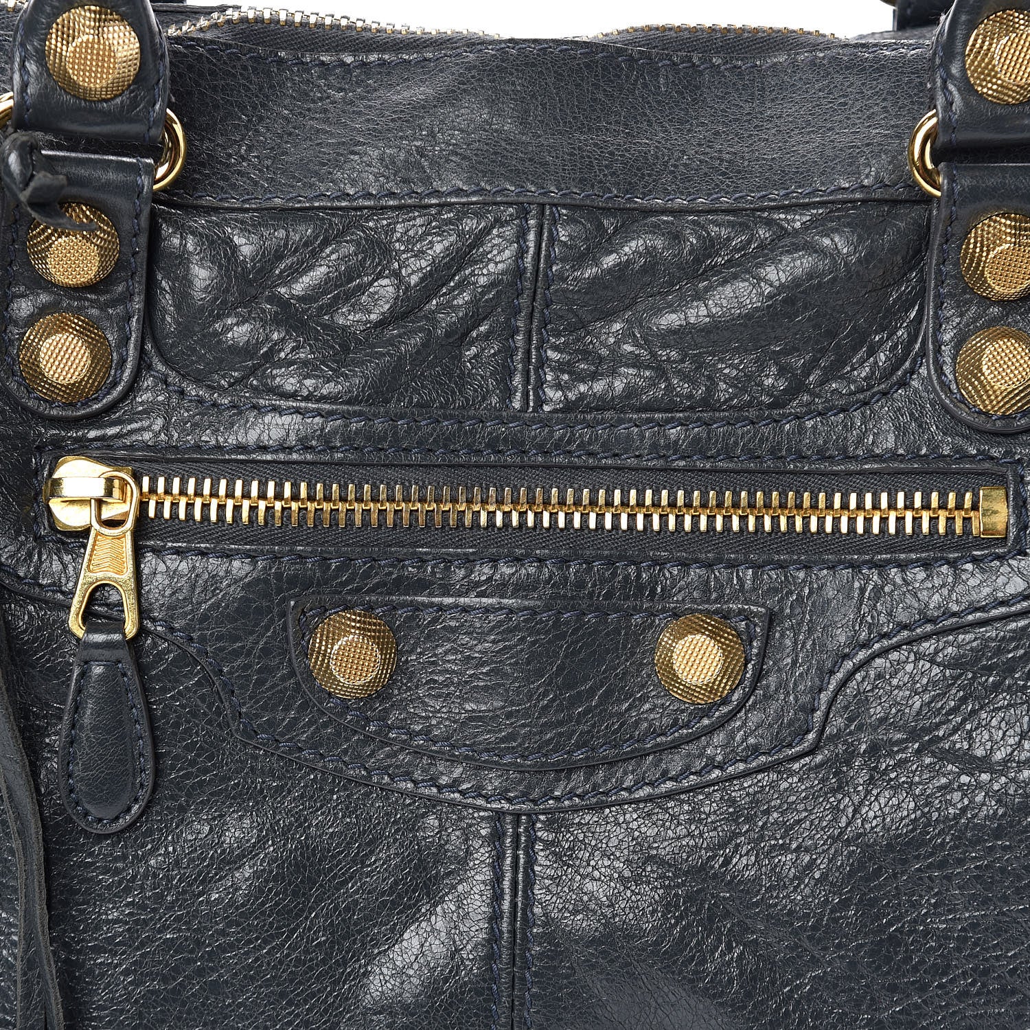 Balenciaga Agneau Giant 12 Gold Hardware Work Anthracite 12 of 14