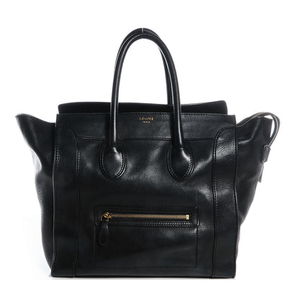 Celine Smooth Calfskin Mini Luggage Black 1 of 9