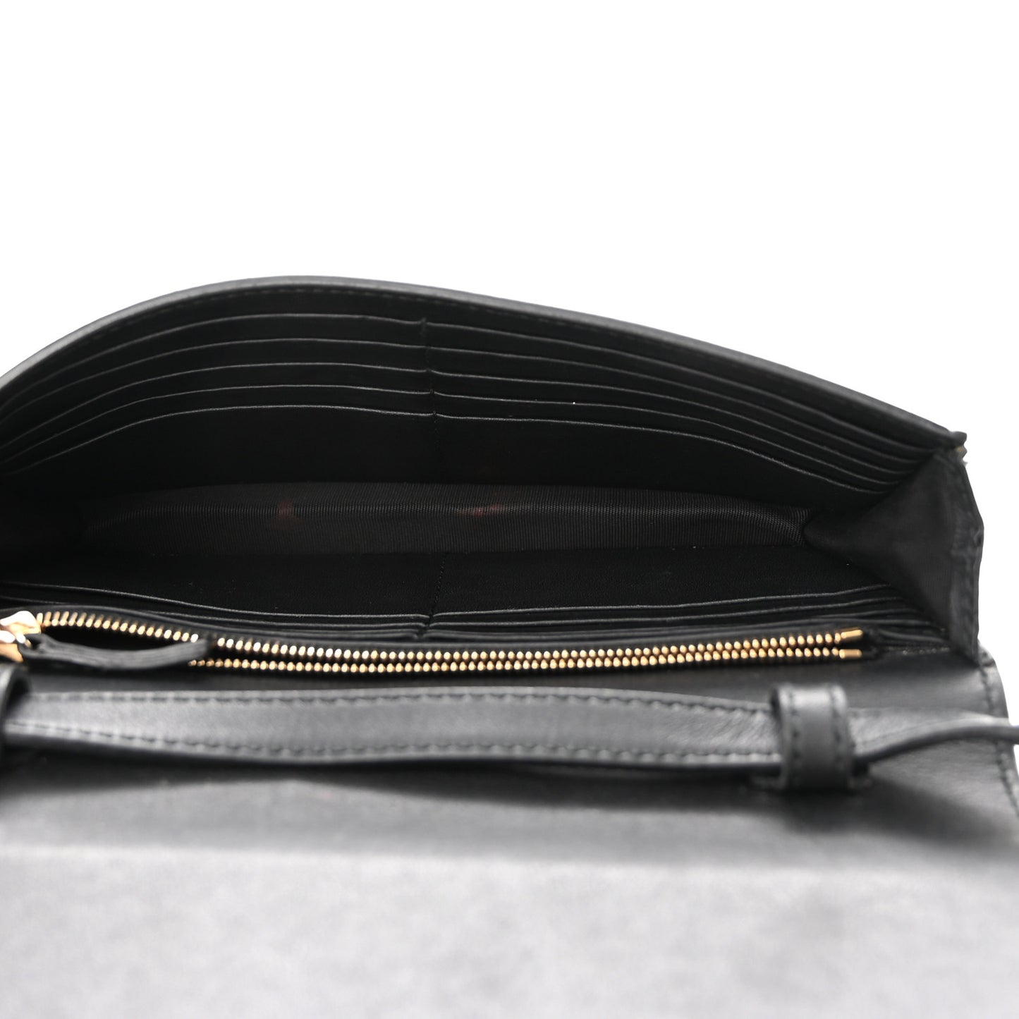 Calfskin Icon Wallet Black