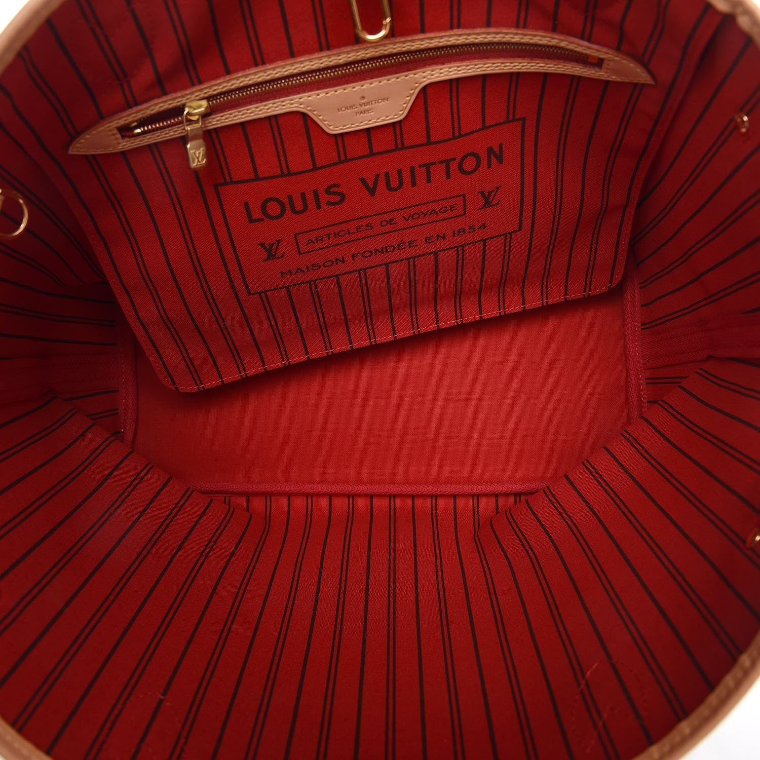 Louis Vuitton Monogram Neo Neverfull MM Cherry 5 of 8