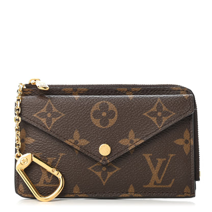 Louis Vuitton Monogram Recto Verso Card Holder Black 1 of 4