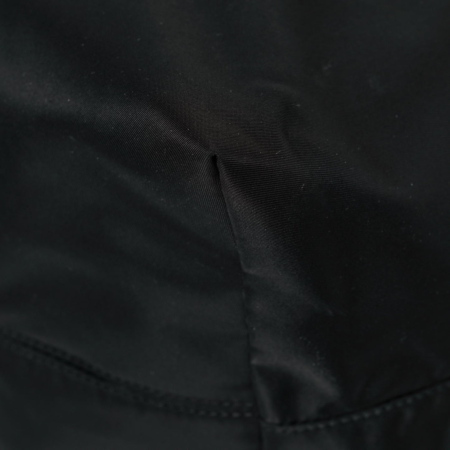 Nylon Tessuto Robot Tote Bag Black