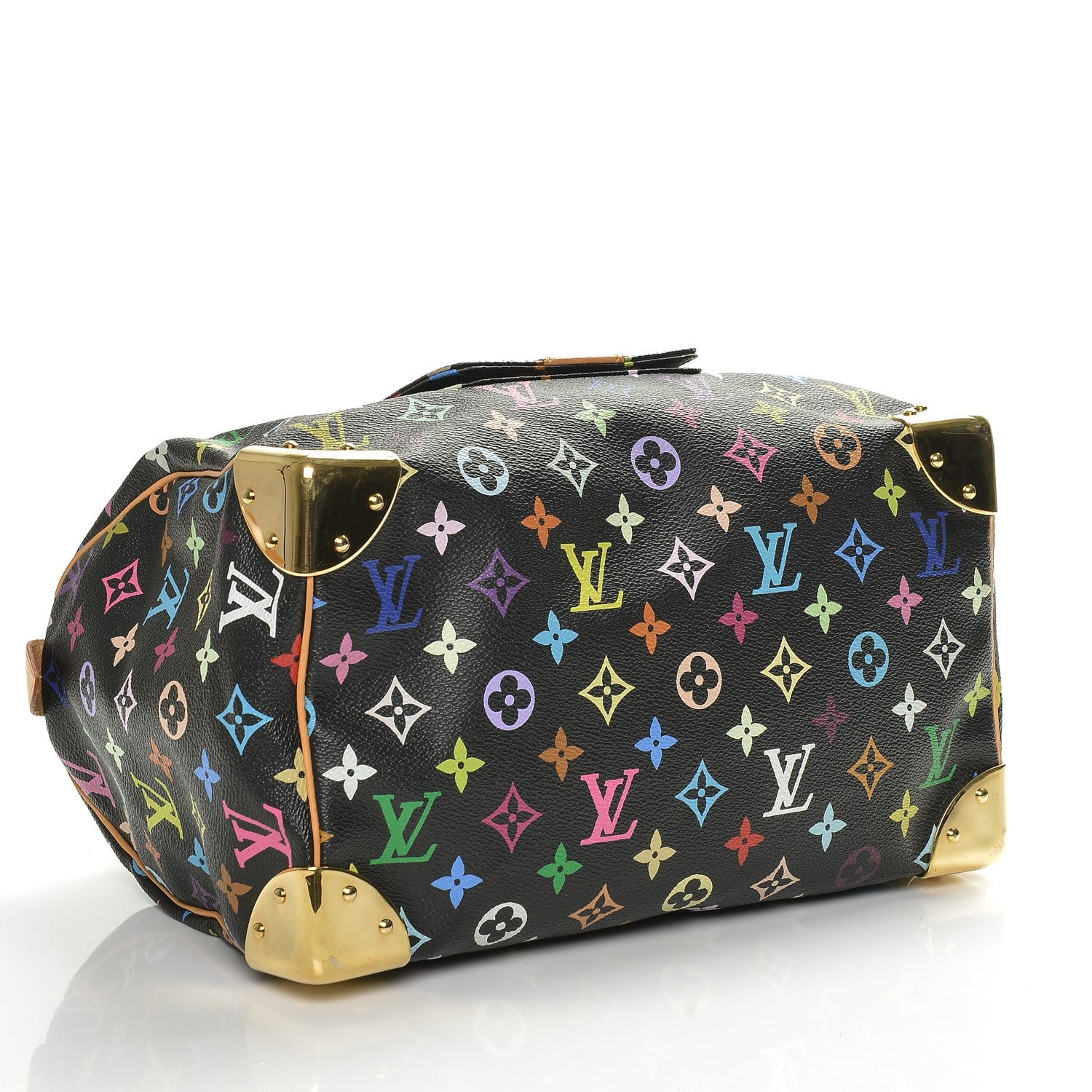 Louis Vuitton Monogram Multicolor Speedy 30 Black 4 of 7