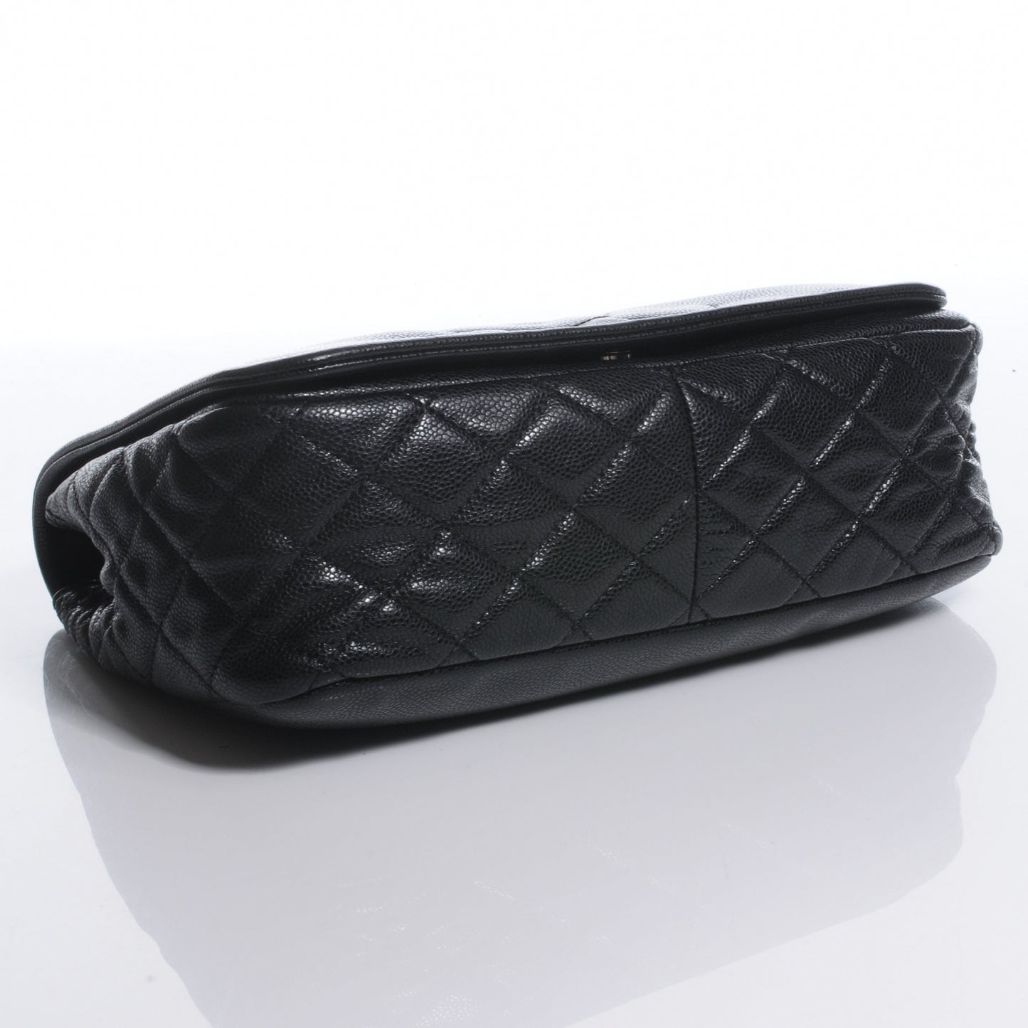 Caviar Timeless Large Flap Bag Black