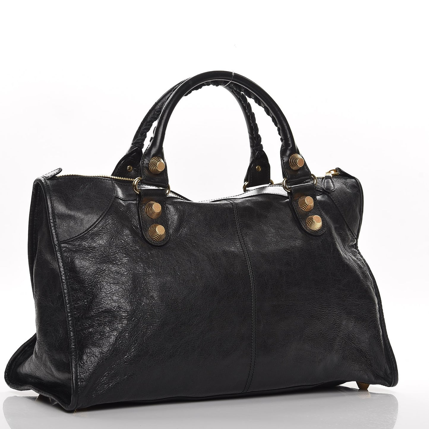 Agneau Giant 21 Gold Hardware Work Black