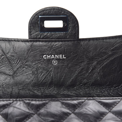 Chanel Aged Calfskin Quilted 2.55 Reissue Flap Wallet So Black 6 of 8