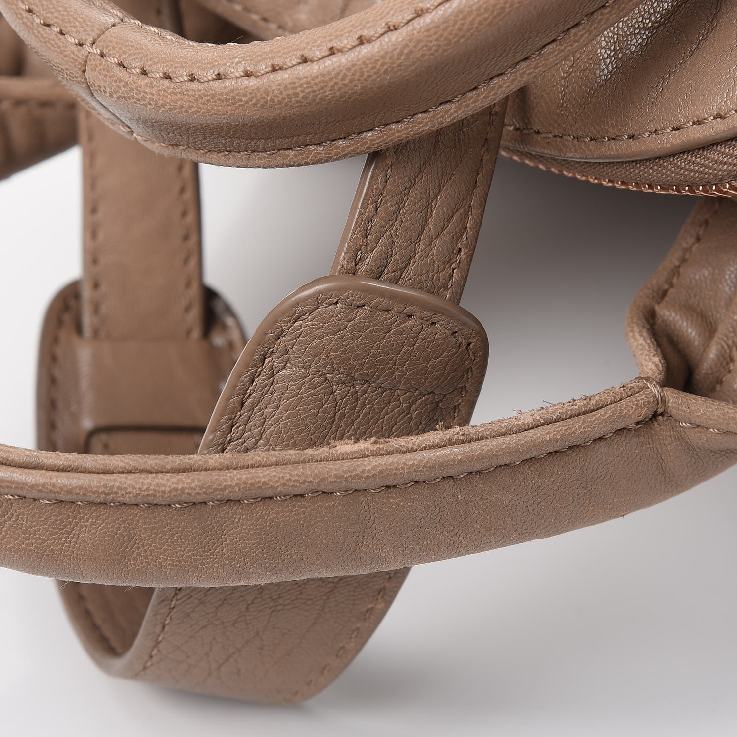 Alexander Wang Pebbled Lambskin Rockie Latte Rose Gold Hardware 11 of 16
