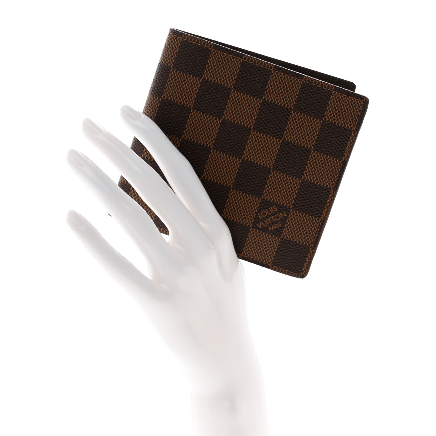 Louis Vuitton Damier Ebene Marco Wallet 2 of 7