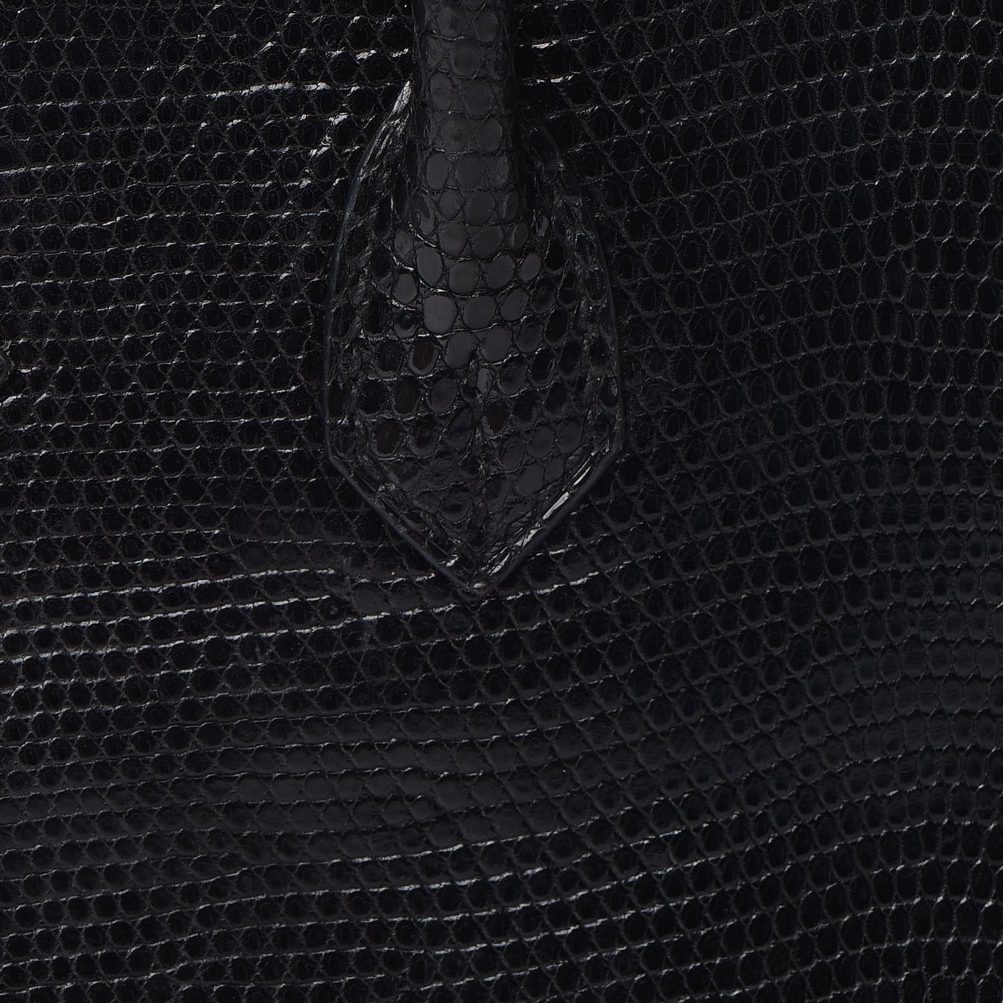 Lizard Birkin 25 Black