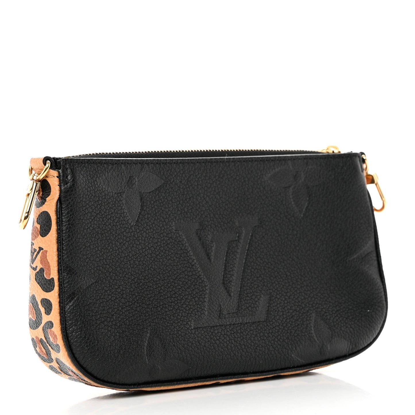 Empreinte Monogram Giant Wild At Heart Multi Pochette Accessories Mini Pochette Black