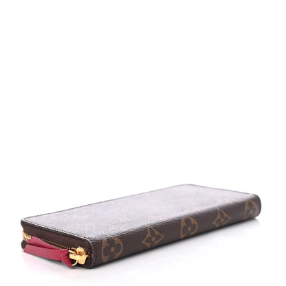 Louis Vuitton Monogram Clemence Wallet Fuchsia 4 of 7