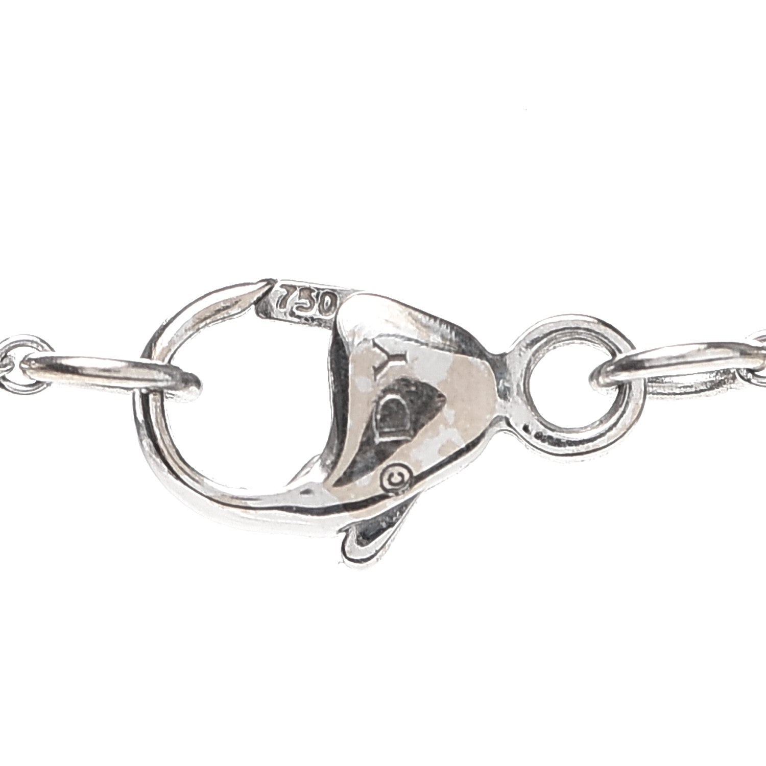 David Yurman 18K White Gold Diamond Precious Chatelaine Necklace 4 of 6