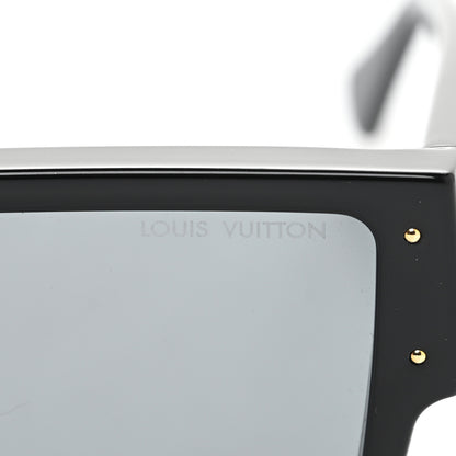 Louis Vuitton Acetate Swarovski Crystal Cyclone Sunglasses Z1578W Black 8 of 8