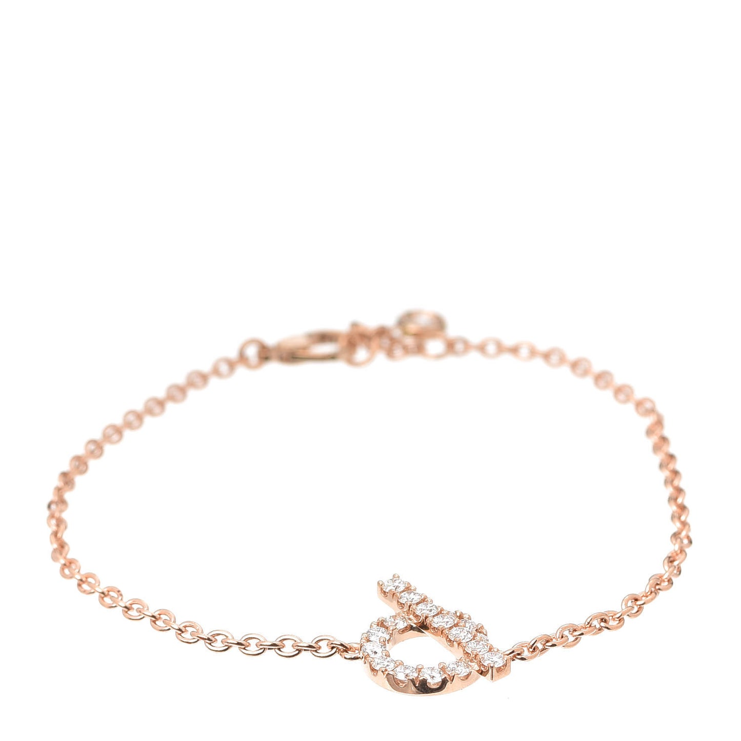 18K Rose Gold Diamond Finesse Bracelet ST