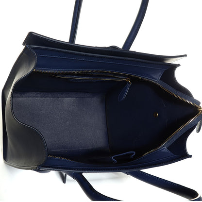 Celine Smooth Calfskin Mini Luggage Ink 14 of 18