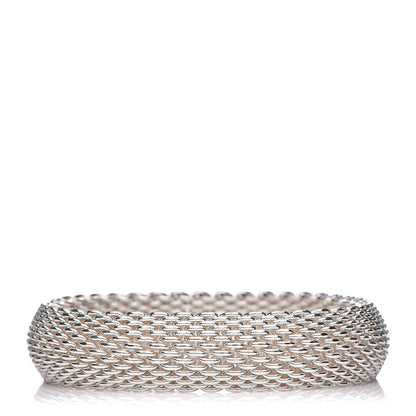 Tiffany Sterling Silver Somerset Mesh Bracelet 1 of 4