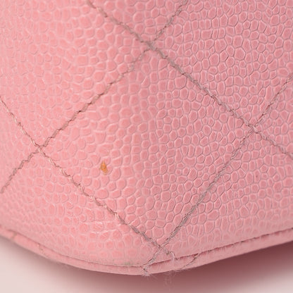Chanel Caviar Jumbo Single Flap Pink 15 of 16