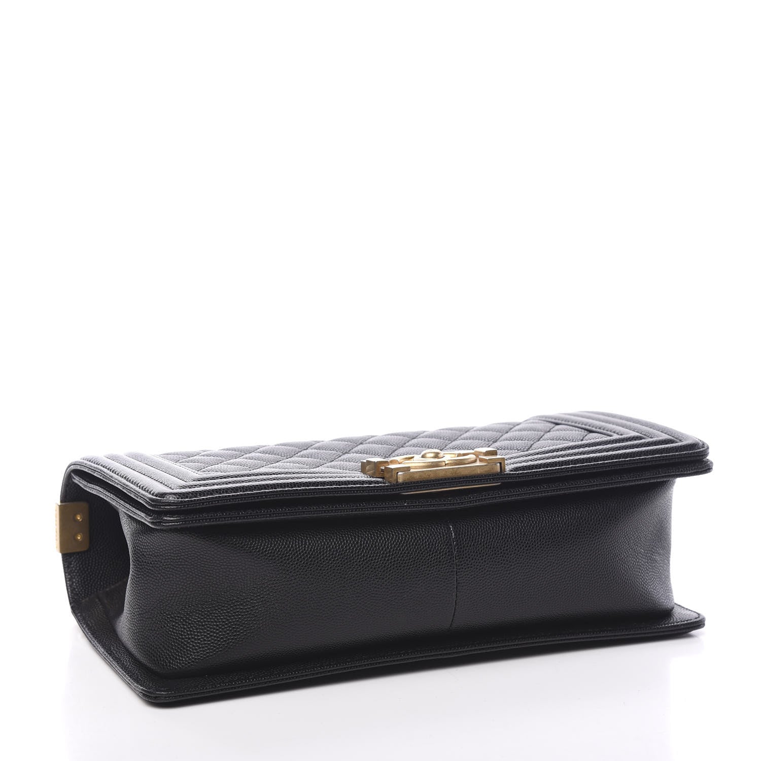 Chanel Caviar Quilted Medium Boy Flap Black 3 of 10