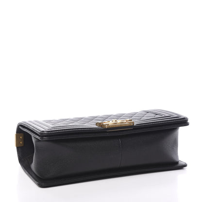 Chanel Caviar Quilted Medium Boy Flap Black 3 of 10