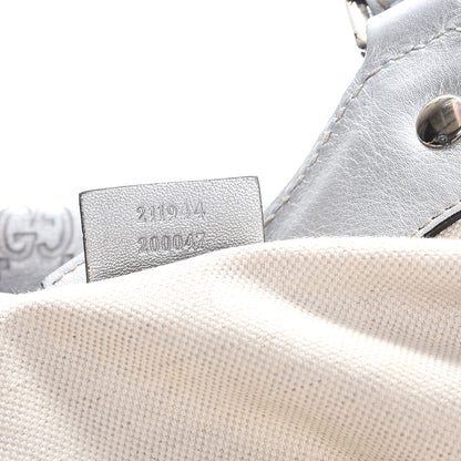 Gucci Guccissima Medium Sukey Tote Silver 7 of 11