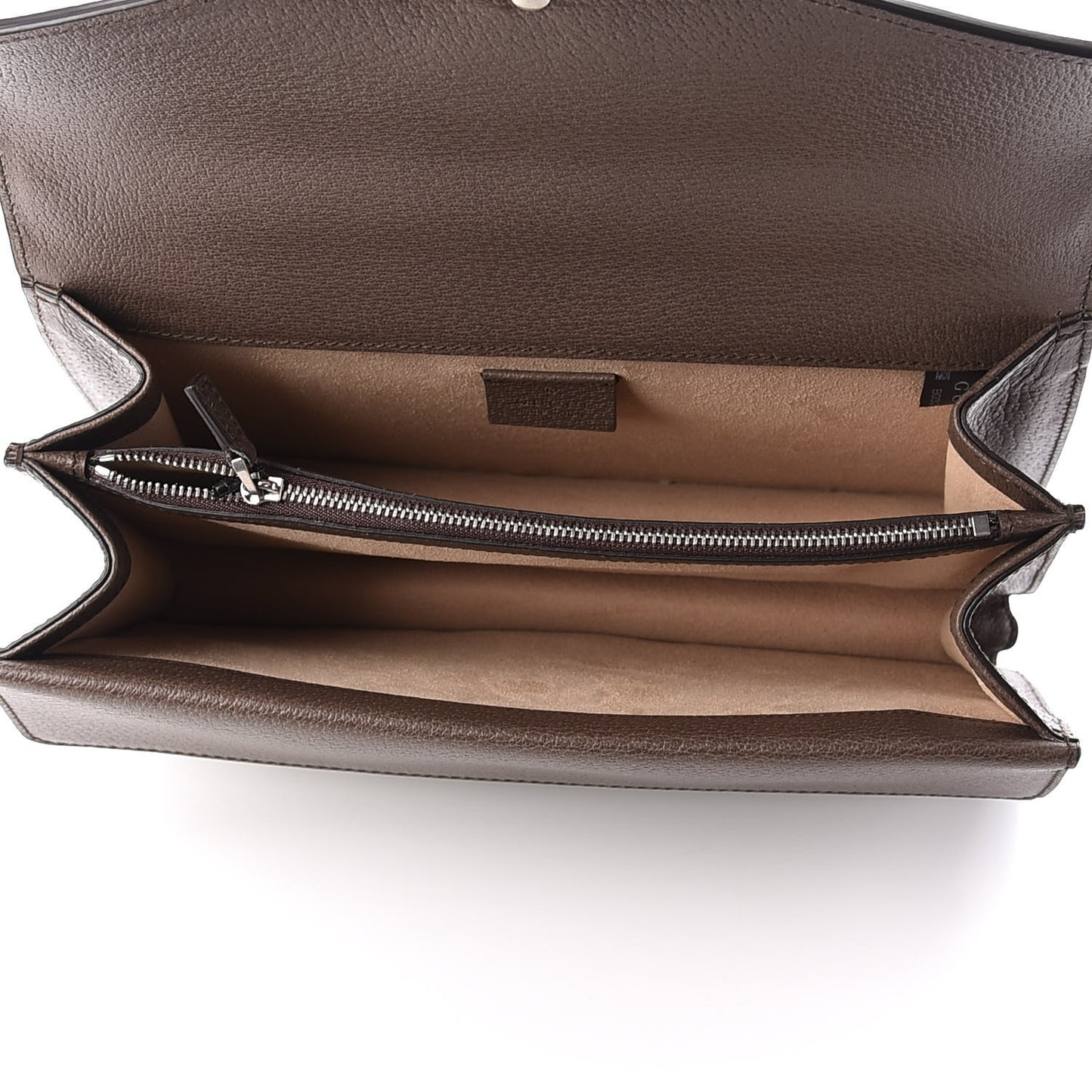 GG Supreme Monogram Textured Dollar Calfskin Top Handle Dionysus Shoulder Bag Beige Ebony New Acero