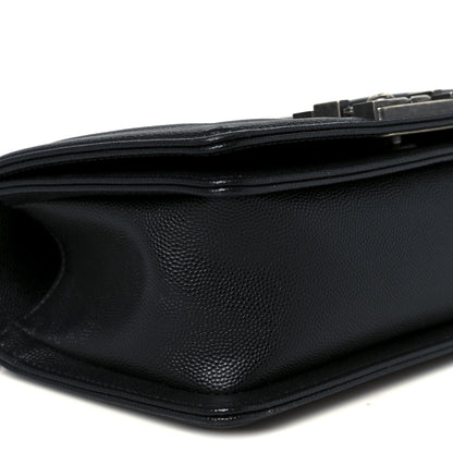 Chanel Caviar Quilted Small Boy Flap Black 9 of 10