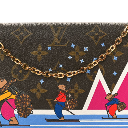 Louis Vuitton Monogram 2018 Christmas Animation Pochette Weekend 7 of 9